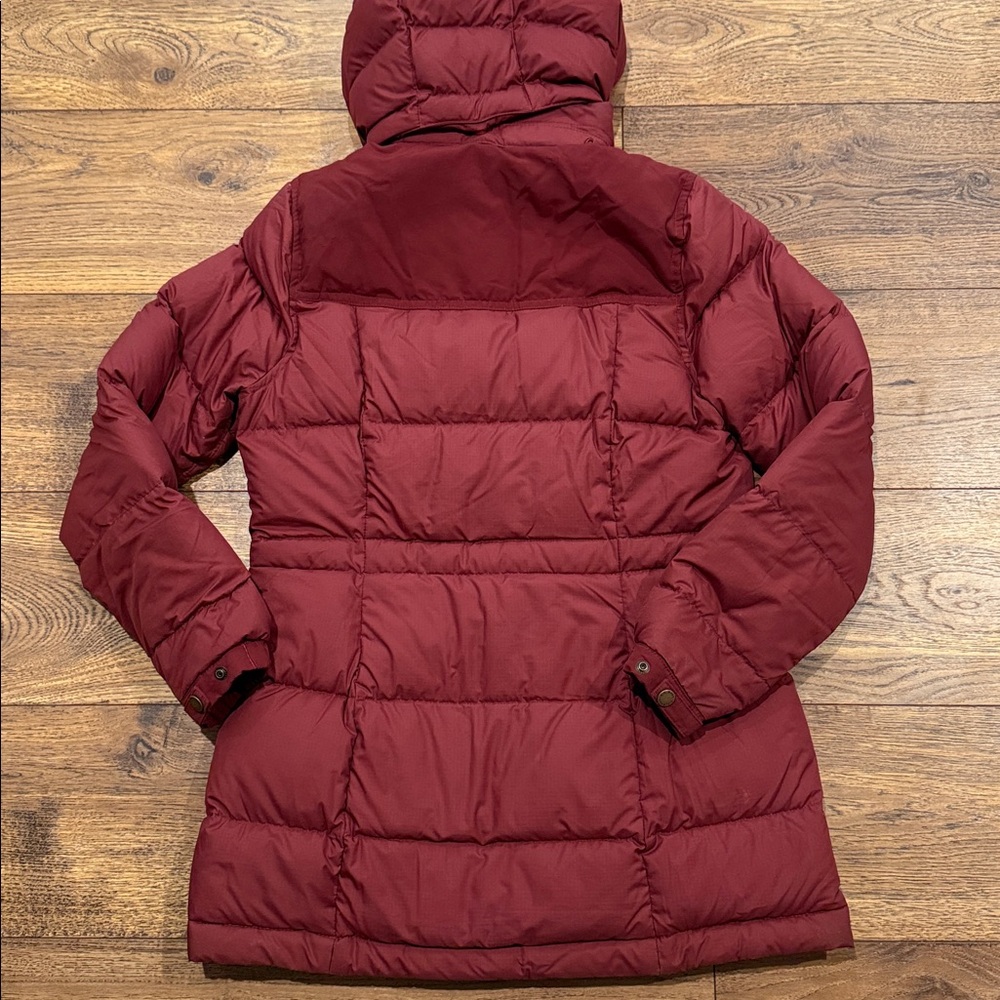 L.L. Bean Women’s Mountain Classic Down Parka - burgundy - XXSP - Picture 4 of 10